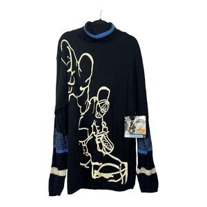 Underdawg Man's Sweater Size XL Black New